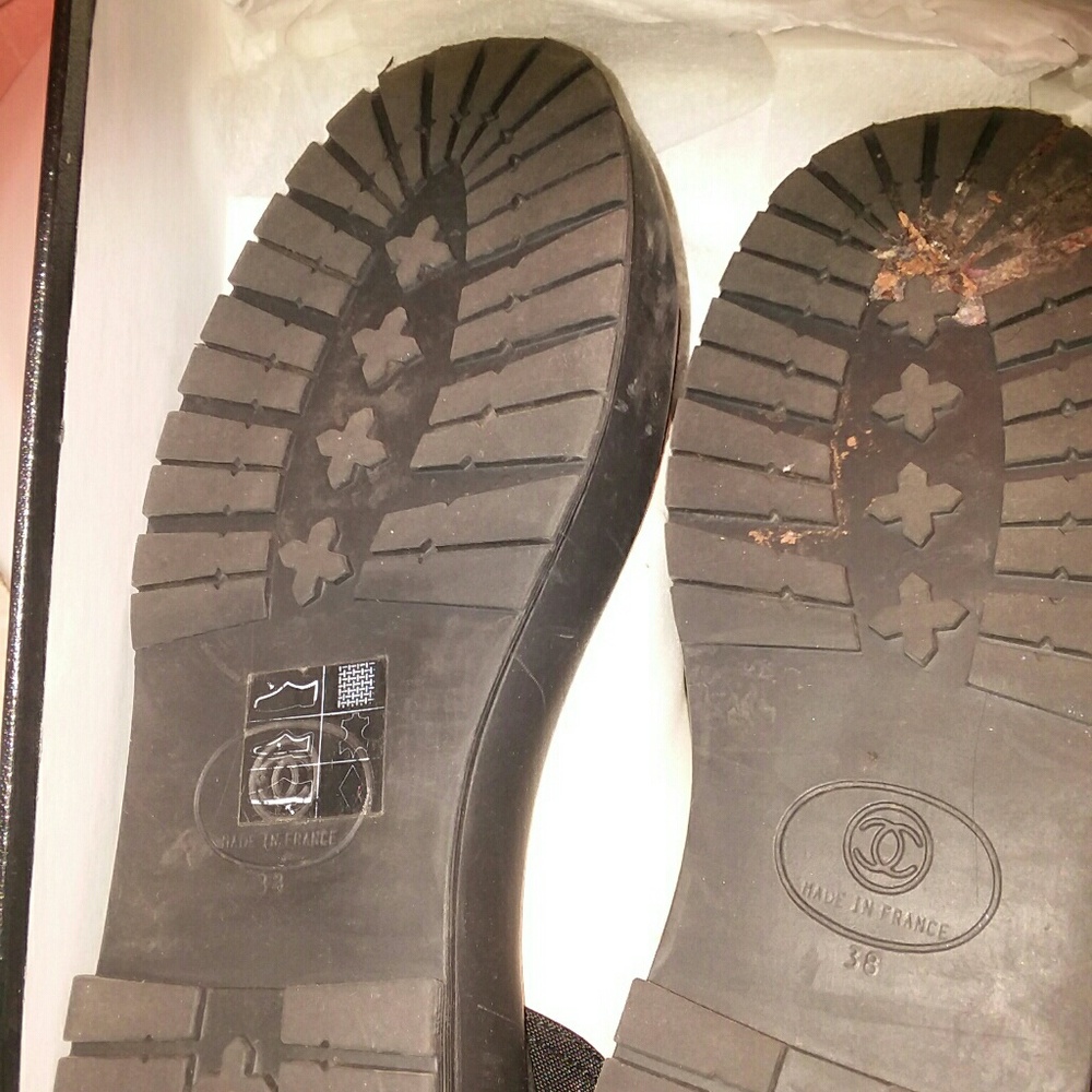 Vintage Chanel sneakers sz8 - Picture 5 of 6
